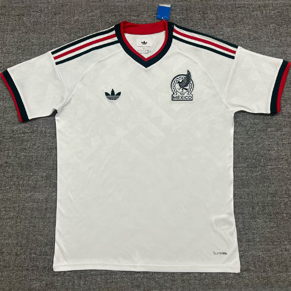 2026/27 Mexico Away White Fans Soccer Jersey