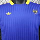 2025/26 Boca Blue Retro Style Player Version Soccer Jersey