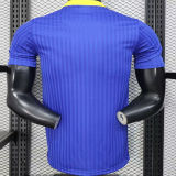 2025/26 Boca Blue Retro Style Player Version Soccer Jersey