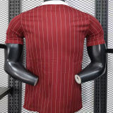 2025/26 AA Red Retro Style Player Version Soccer Jersey