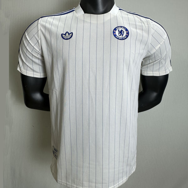 2025/26 CFC White Retro Style Player Version Soccer Jersey