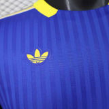 2025/26 Boca Blue Retro Style Player Version Soccer Jersey