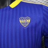 2025/26 Boca Blue Retro Style Player Version Soccer Jersey
