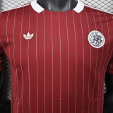 2025/26 AA Red Retro Style Player Version Soccer Jersey