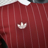 2025/26 AA Red Retro Style Player Version Soccer Jersey