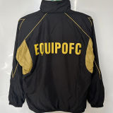 2025/26 EQUIPOFC Gold And Black Reversible Windbreaker 双面