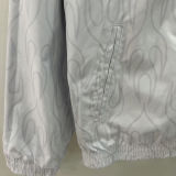 1998 Japan Blue And White Retro Reversible Windbreaker 双面