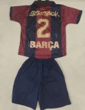 Travis Scott #2 BA Retro Style Kids Soccer Jersey 2000/2001