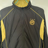 2025/26 EQUIPOFC Gold And Black Reversible Windbreaker 双面