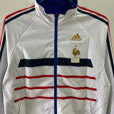 1998 France Blue And White Retro Reversible Windbreaker 双面