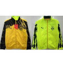 2026 BVB Yellow And Green Reversible Windbreaker 双面