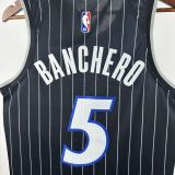 2026 Magic ANCHERO #5 Black NBA Jerseys