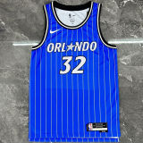 2026 Magic ONEAL #32 Sapphire Blue NBA Jerseys