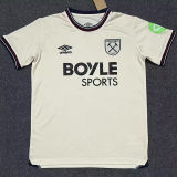 WILSON #9 West Ham Away Fans Soccer Jersey 2025/26 (League Font 联赛字体 ) ★★