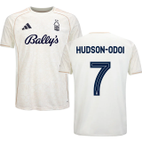 HUDSON-ODOI #7 Nottingham Forest Away Fans Jersey 2025/26 (CUP Font 杯赛字体 ) ★★