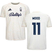 WOOD #11 Nottingham Forest Away Fans Jersey 2025/26 (CUP Font 杯赛字体 ) ★★