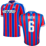 Guéhi #6 Crystal Palace Home Fans Soccer Jersey 2025/26 (CUP Font 杯赛字体 ) ★★