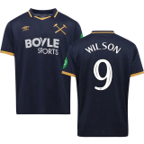 WILSON #9 West Ham Third Fans Soccer Jersey 2025/26 (CUP Font 杯赛字体 ) ★★
