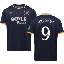 WILSON #9 West Ham Third Fans Soccer Jersey 2025/26 (CUP Font 杯赛字体 ) ★★