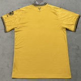 SARR #7 Crystal Palace Away Gold Fans Soccer Jersey 2025/26 (CUP Font 杯赛字体 ) ★★