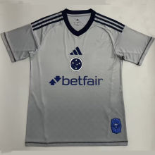 2025/26 Cruzeiro Grey GK Fans Soccer Jersey
