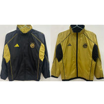 2025/26 AD x EQUIPOFC Gold And Black Reversible Windbreaker 双面 带AD