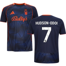 HUDSON-ODOI #7 Nottingham Forest Third Fans Jersey 2025/26 (League Font 联赛字体 ) ★★
