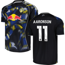 AARONSON #11 Leeds United Third Fans Soccer Jersey 2025/26 (League Font 联赛字体 ) ★★