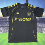 Raúl #7 Fulham Third Black Fans Soccer Jersey 2025/26 (League Font 联赛字体 ) ★★