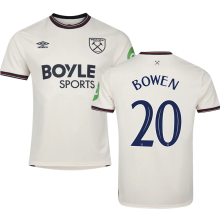 BOWEN #20 West Ham Away Fans Soccer Jersey 2025/26 (CUP Font 杯赛字体 ) ★★