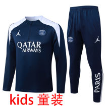2025/26 PSG Baby Blue Kids Sweater Tracksuit