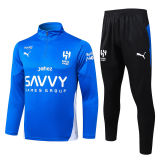 2025/26 Al Hilal SFC Blue Sweater Tracksuit 利雅得新月