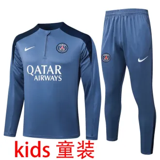 2025/26 PSG Grey Kids Sweater Tracksuit
