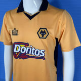 2002/2004 Wolves Home Yellow Retro Soccer Jersey