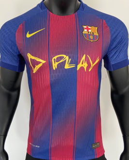 2025/26 BA x PLAY Derby Home  Player Version Soccer Jersey 新胸前广告