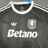 2025/26 Aston Villa GK Black Fans Soccer Jersey