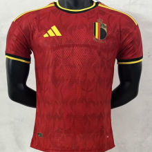 2026/27 Belgium Home Red Player Version Soccer Jersey