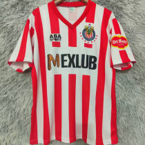 1992/1993 Chivas Home Red Retro Soccer Jersey