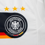2008 Germany Home White Retro Soccer Jersey