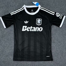 2025/26 Aston Villa GK Black Fans Soccer Jersey