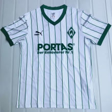 1987/1988 Werder Bremen Home Green White Retro Jersey