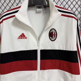 2025/26 AC White Retro Windbreaker