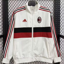 2025/26 AC White Retro Windbreaker