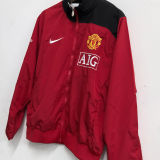 2025/26 M Utd Red Retro Windbreaker