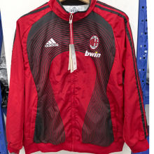 2025/26 AC Black Red Retro Windbreaker