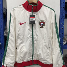 2025/26 Portugal White Retro Windbreaker