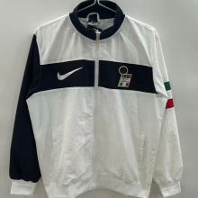 1996 Italy White Retro Style Windbreaker