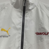 2025/26 AC White Windbreaker