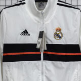 2025/26 RM White Retro Style Windbreaker