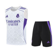 2025/26 RM White Vest Training Jersey(A Set)